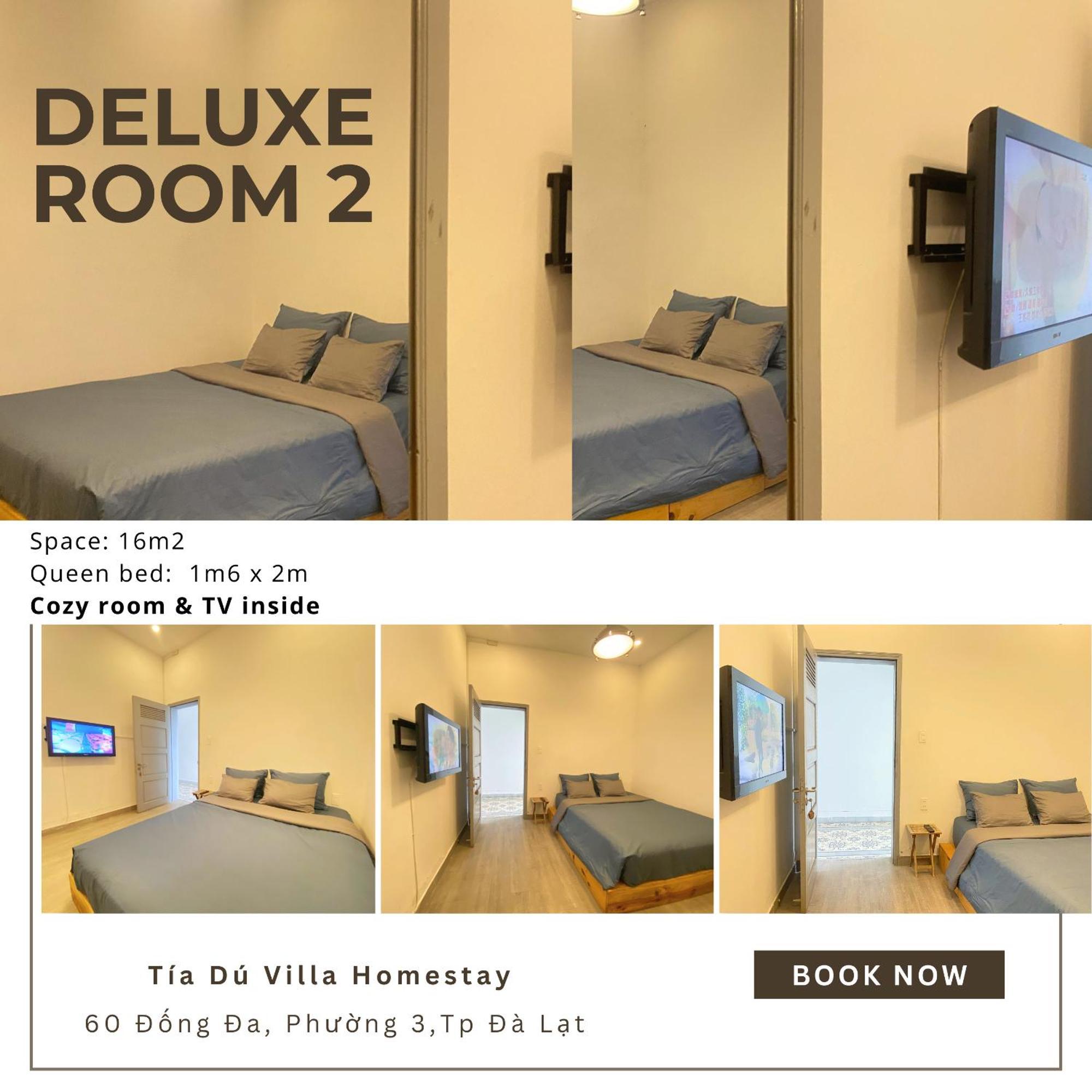 Tia Du Villa Homestay Đà Lạt Exterior foto
