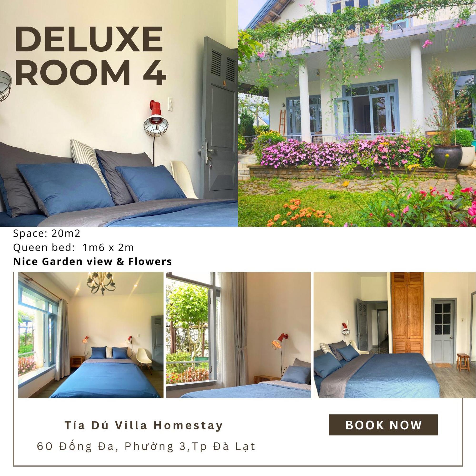 Tia Du Villa Homestay Đà Lạt Exterior foto