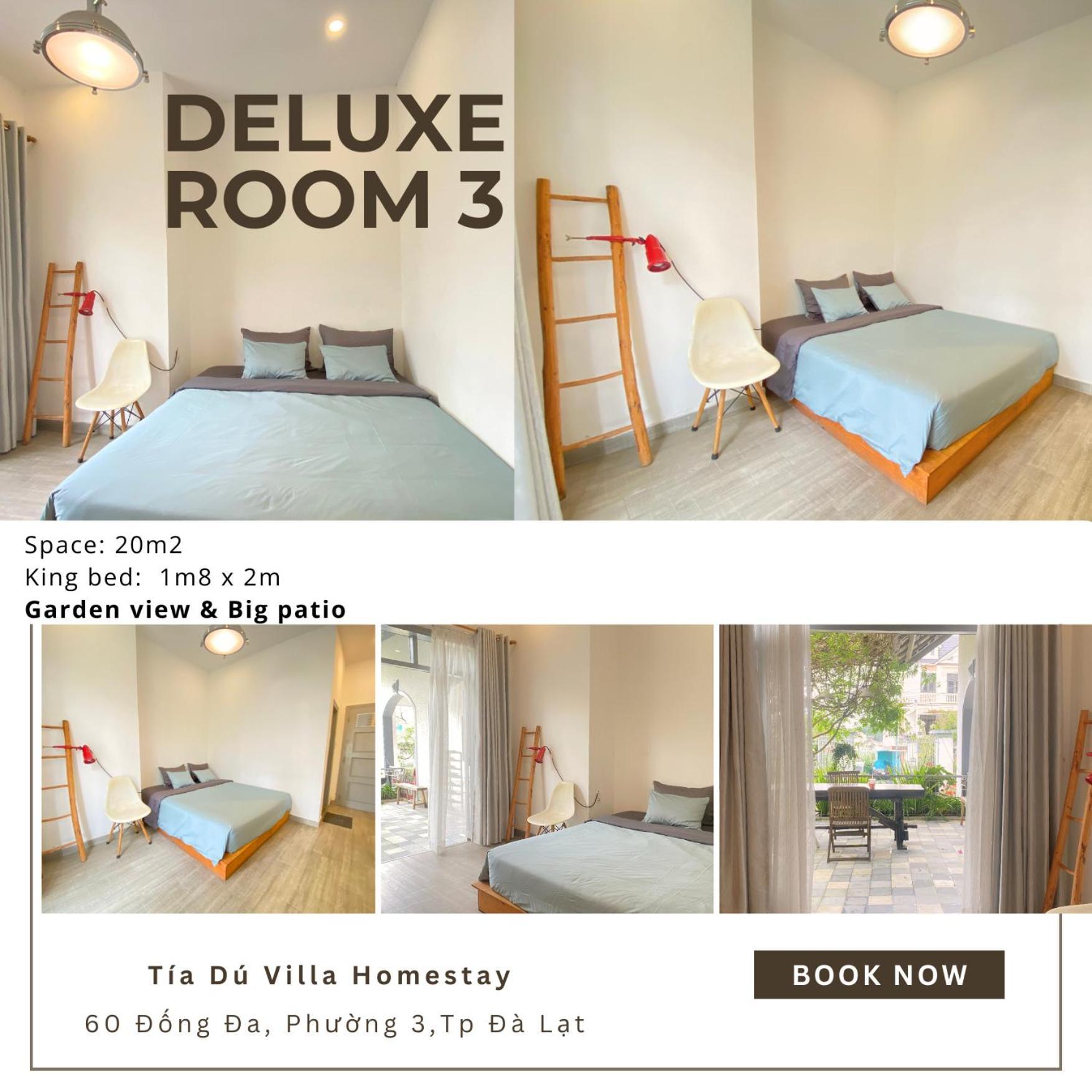 Tia Du Villa Homestay Đà Lạt Exterior foto